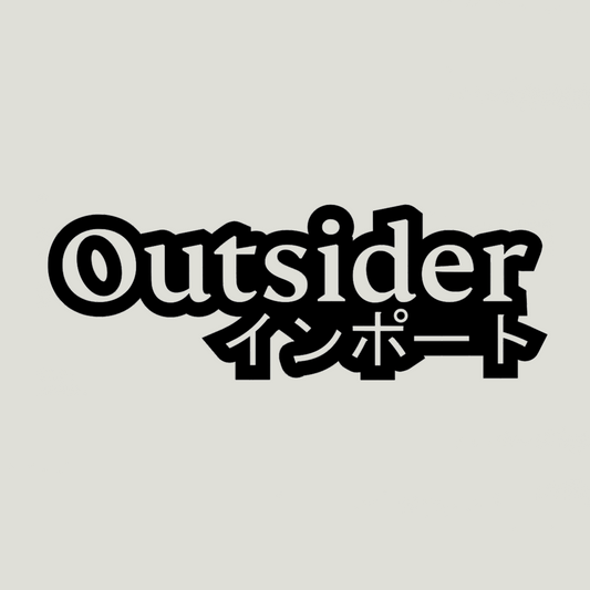 Outsider V2 Outline Sticker
