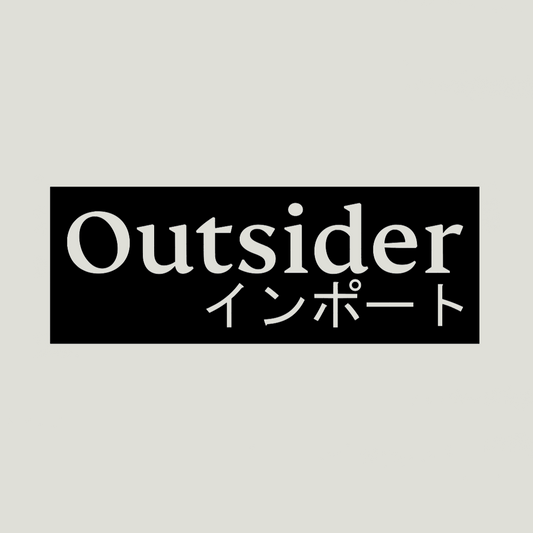 Outsider V2 Negative Slap Sticker